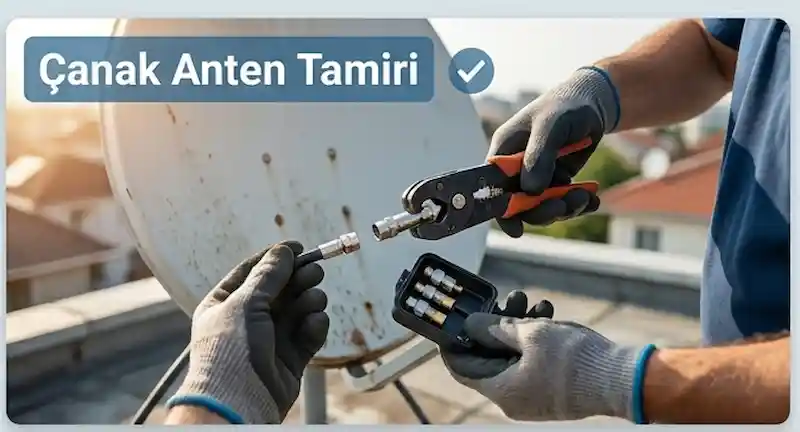 Çanak Anten Tamiri Garantili teknik servis ve hızlı destek hizmeti.