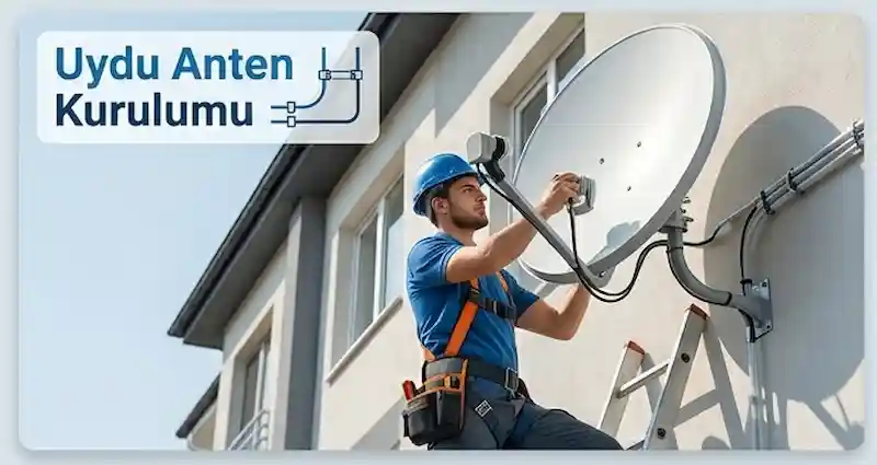 Uzman ekibimizle LNB ve Kablo Değişimi çanak anten montajı gerçekleştiriyoruz.
